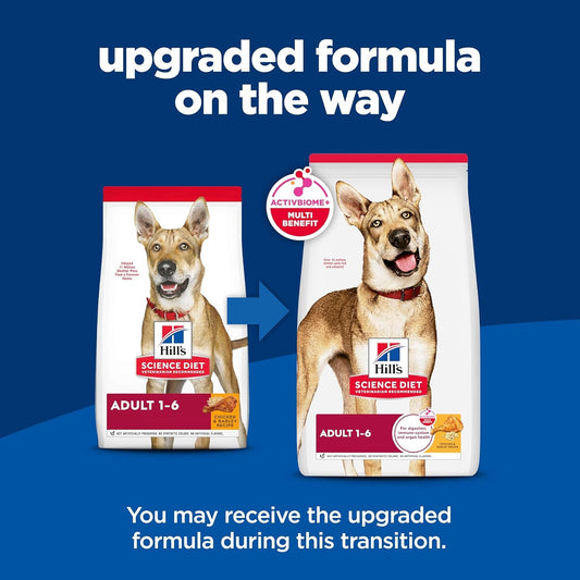 Adult 1-6, Adult 1-6 Premium Nutrition, Dry Dog Food, Chicken & Barley, 5 Lb Bag