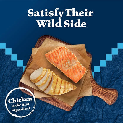 Wilderness Grain Free Soft-Moist Cat Treats, Chicken & Salmon 2-Oz Bag (Pack of 2)