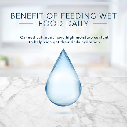 Tastefuls Natural Flaked Wet Cat Food Bundle, Flaked Chicken and Tuna 5.5-Oz Cans (48 Count- 24 of Each Flavor)