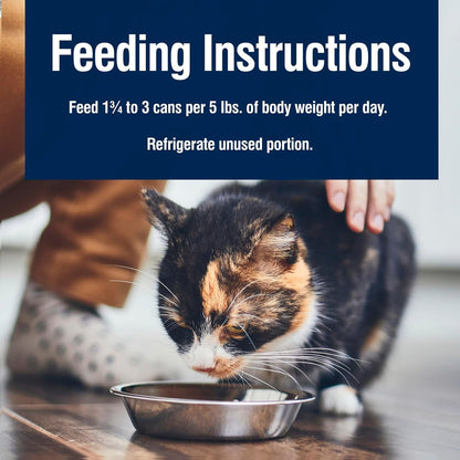 True Solutions Digestive Care Wet Cat Food for Adult Cats, Made with Natural Ingredients, Chicken, 3-Oz. Cans (24 Count)