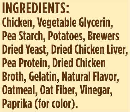 True Chews Sticks Natural Cat Treats, Chicken Recipe, Meaty & Savory Treats Made in the USA, 3-Oz. Bag (Pack of 2)