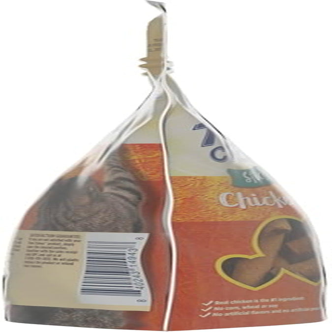 True Chews Sticks Natural Cat Treats, Chicken Recipe, Meaty & Savory Treats Made in the USA, 3-Oz. Bag (Pack of 2)