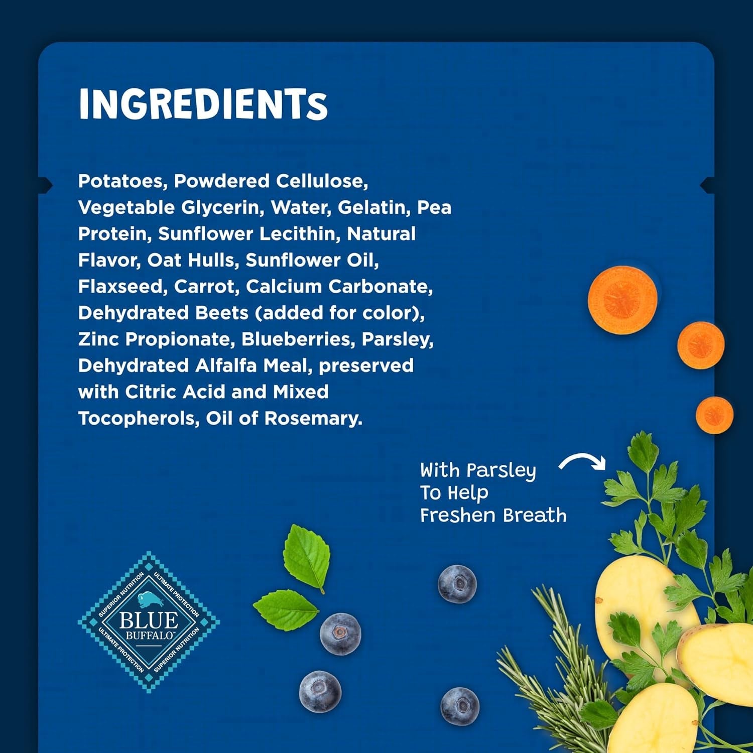 Dental Bones Regular Natural Dental Chew Dog Treats Bag Value Pack