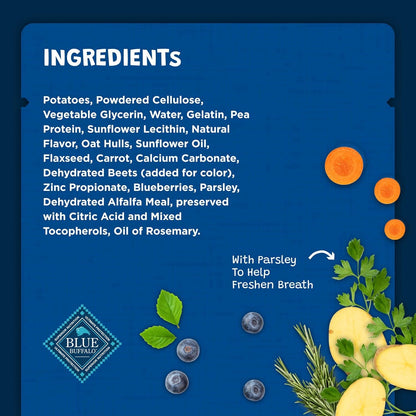 Dental Bones Regular Natural Dental Chew Dog Treats Bag Value Pack