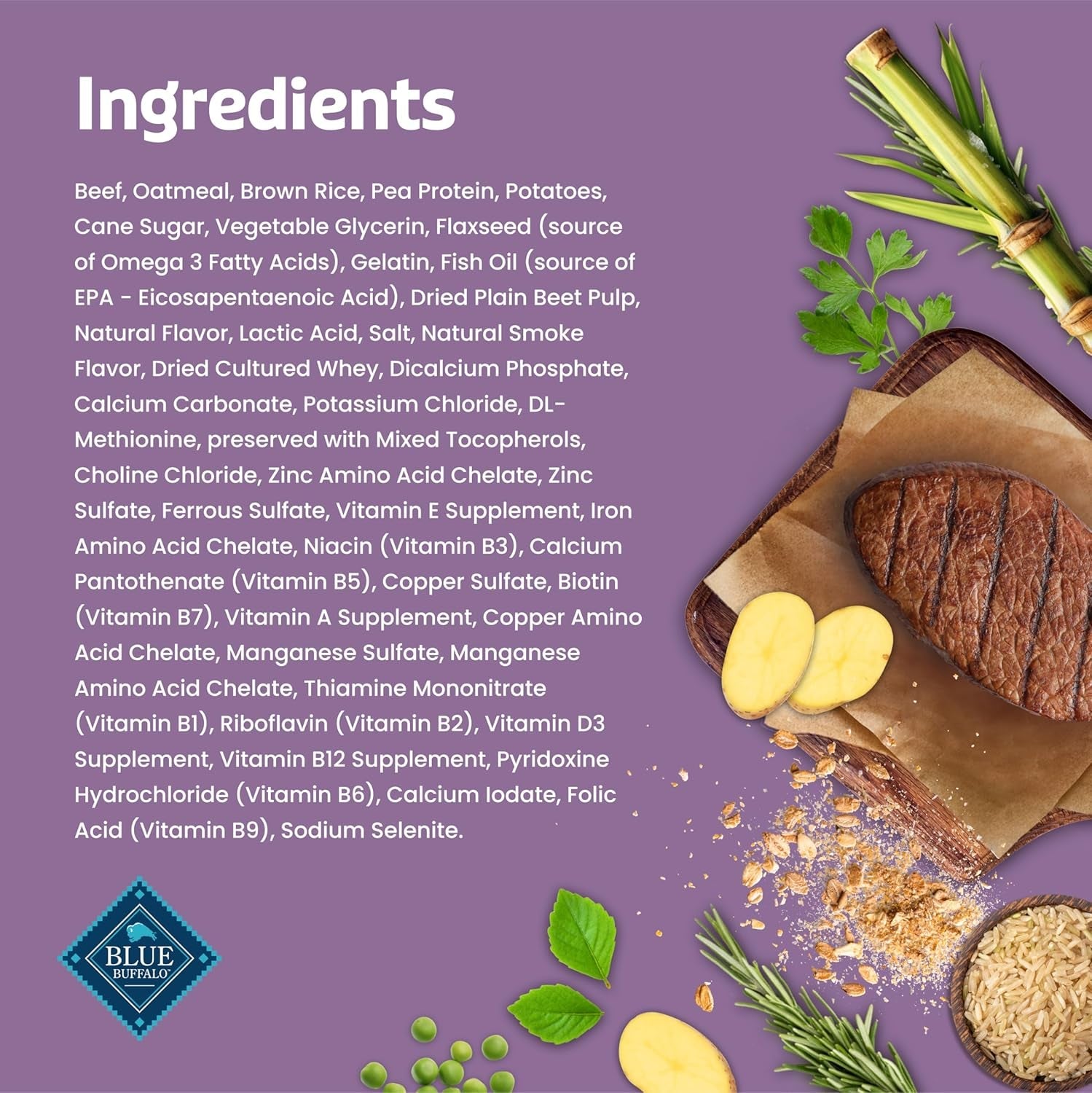 Blue Bits plus Mobility and Immune Support Daily Benefit Dog Treats, Soft & Chewy Beef Morsels, 3.5-Oz. Bag