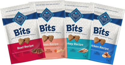 Bits Soft Dog Treats for Training, Made with Natural Ingredients & Enhanced with DHA, Chicken Recipe, 19-Oz Bag