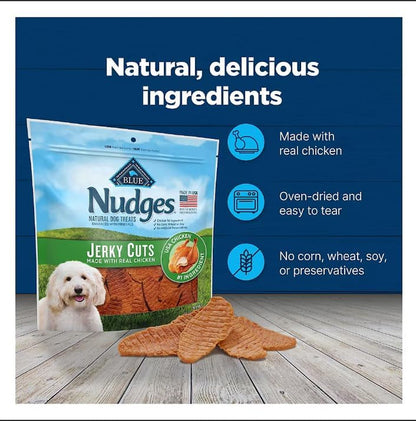 Nudges Jerky Cuts Natural Dog Treats - Chicken, 40 Oz