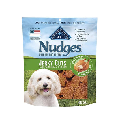 Nudges Jerky Cuts Natural Dog Treats - Chicken, 40 Oz