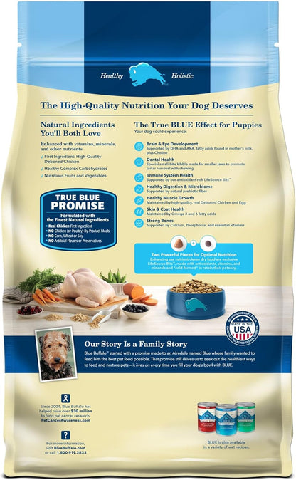 Life Protection Formula Puppy Dry Dog Food with DHA and ARA, Made with Natural Ingredients, Chicken & Brown Rice Recipe, 5-Lb Bag