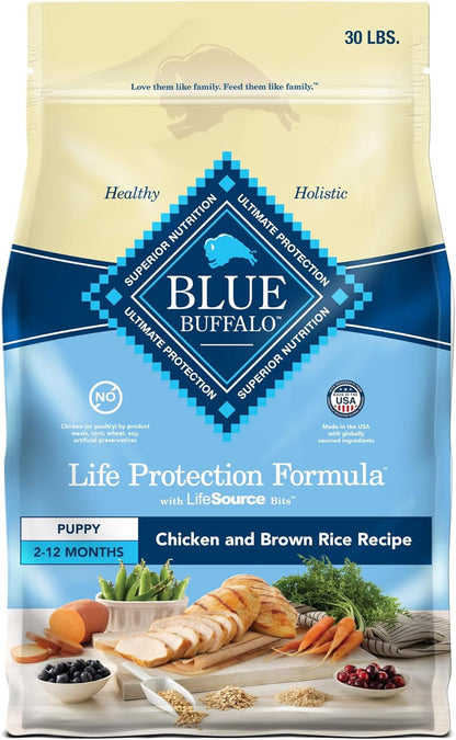 Life Protection Formula Puppy Dry Dog Food with DHA and ARA, Made with Natural Ingredients, Chicken & Brown Rice Recipe, 5-Lb Bag