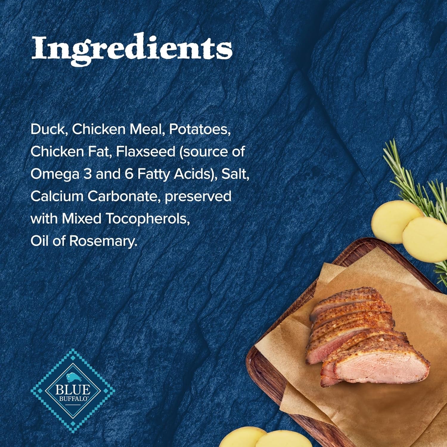 Wilderness Trail Treats High Protein Grain Free Dog Biscuits Crunchy Dog Treats, Duck Recipe, 24-Oz Bag