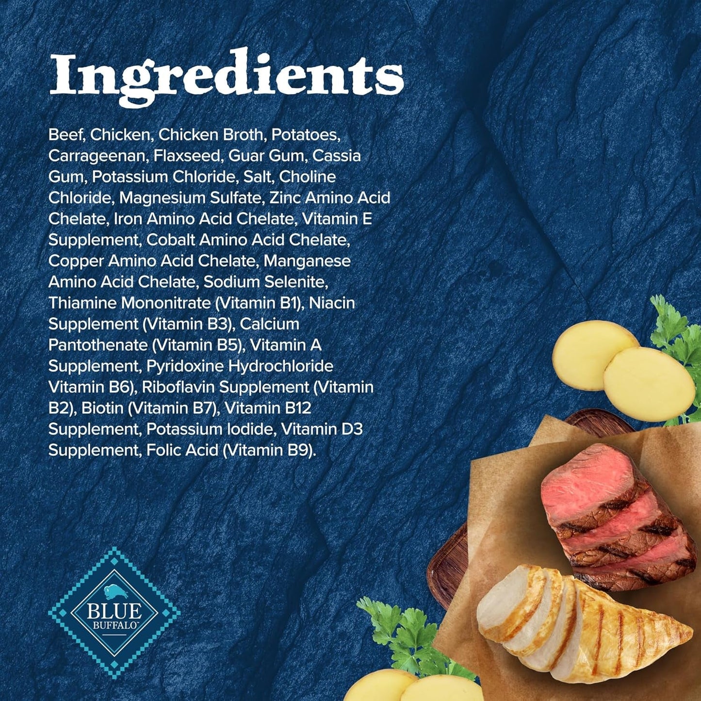 Wilderness Adult Wet Dog Food, High-Protein & Grain-Free, Made with Natural Ingredients, Beef & Chicken Grill, 12.5-Oz. Cans, 12 Count