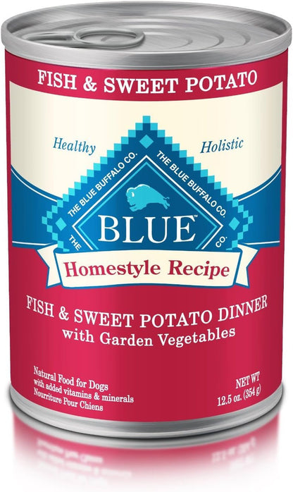 Homestyle Recipe Adult Wet Dog Food, Made with Natural Ingredients, Chicken and Beef Dinner Variety Pack, 12.5-Oz Cans (6 Count, 3 of Each)