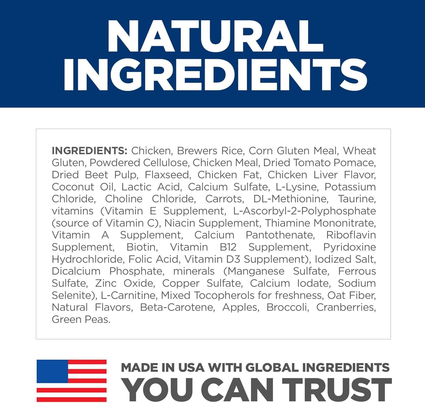 Perfect Weight, Adult 1-6, Weight Management Support, Dry Cat Food, Chicken Recipe, 15 Lb Bag