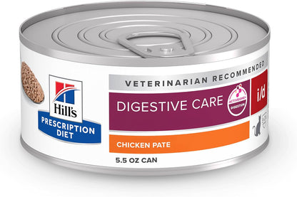 I/D Digestive Care Chicken & Vegetable Stew Wet Cat Food, Veterinary Diet, 2.9 Oz. Cans, 24-Pack