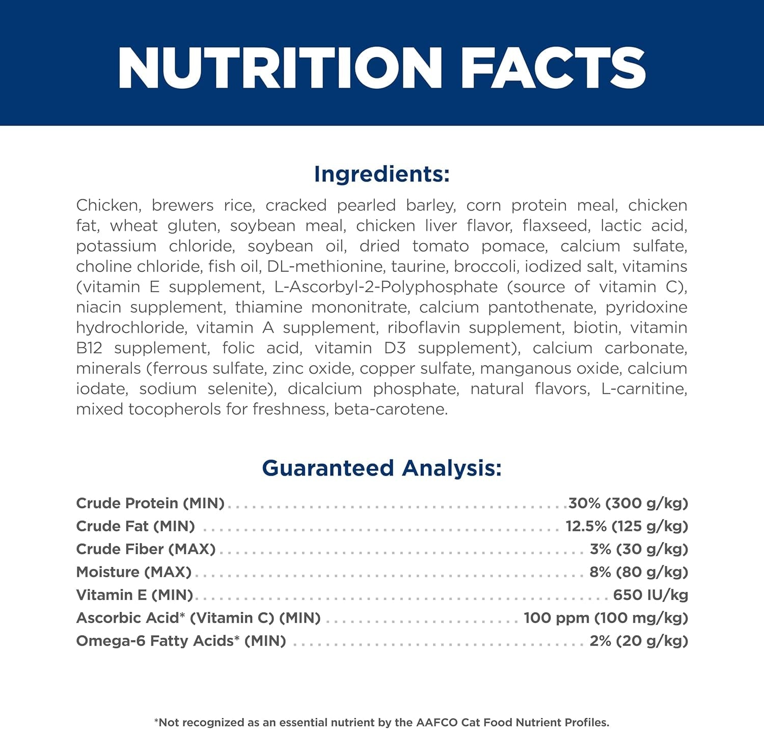 Senior Vitality Adult 7+ Dry Cat Food, Chicken & Rice, 3 Lb. Bag