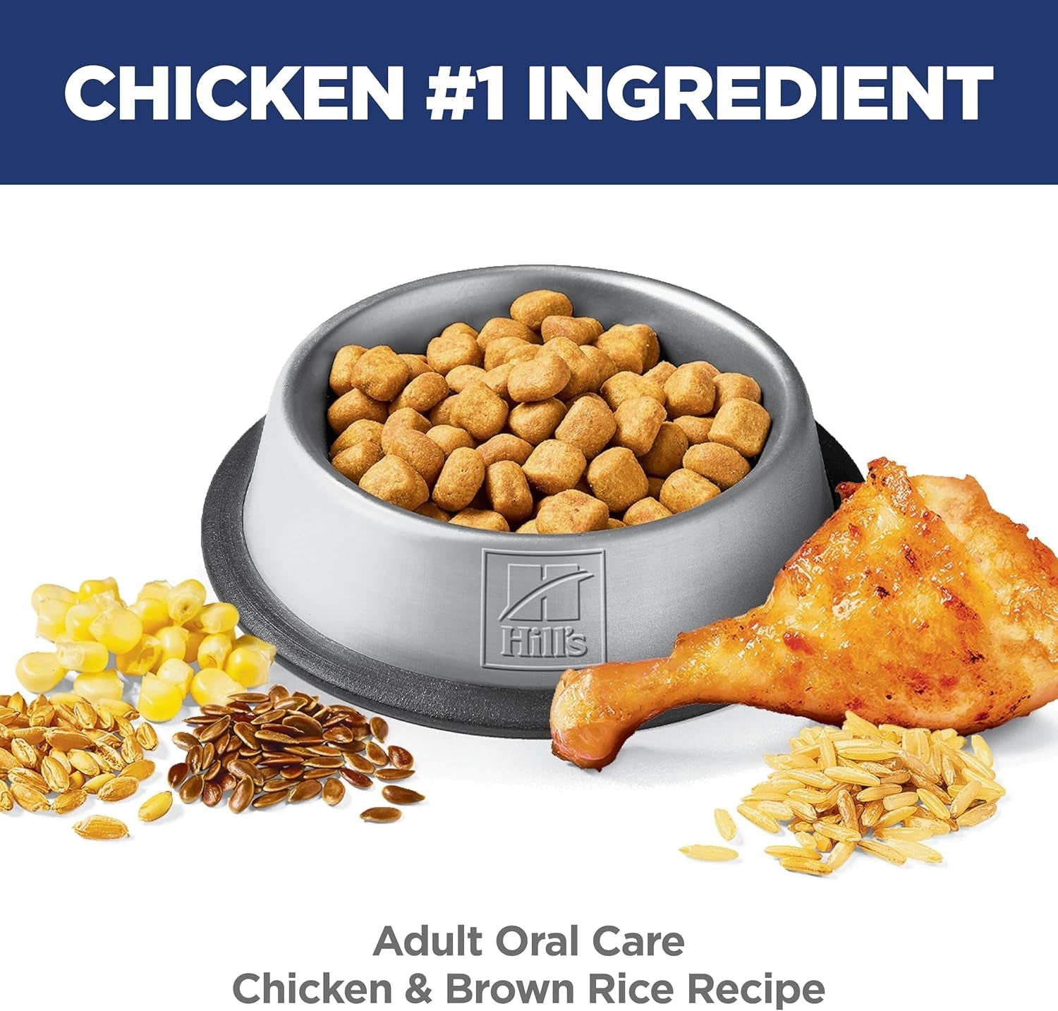 Oral Care, Adult 1-6, Plaque & Tartar Buildup Support, Dry Cat Food, Chicken Recipe, 7 Lb Bag