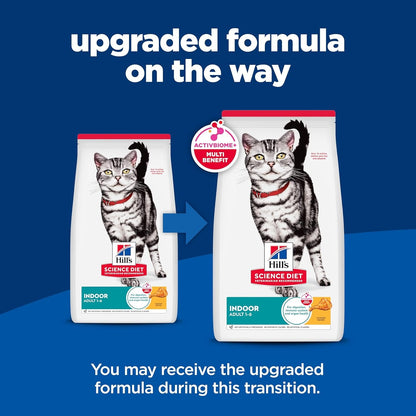 Indoor, Adult 1-6, Easy Litter Box Cleanup, Dry Cat Food, Chicken Recipe, 7 Lb Bag