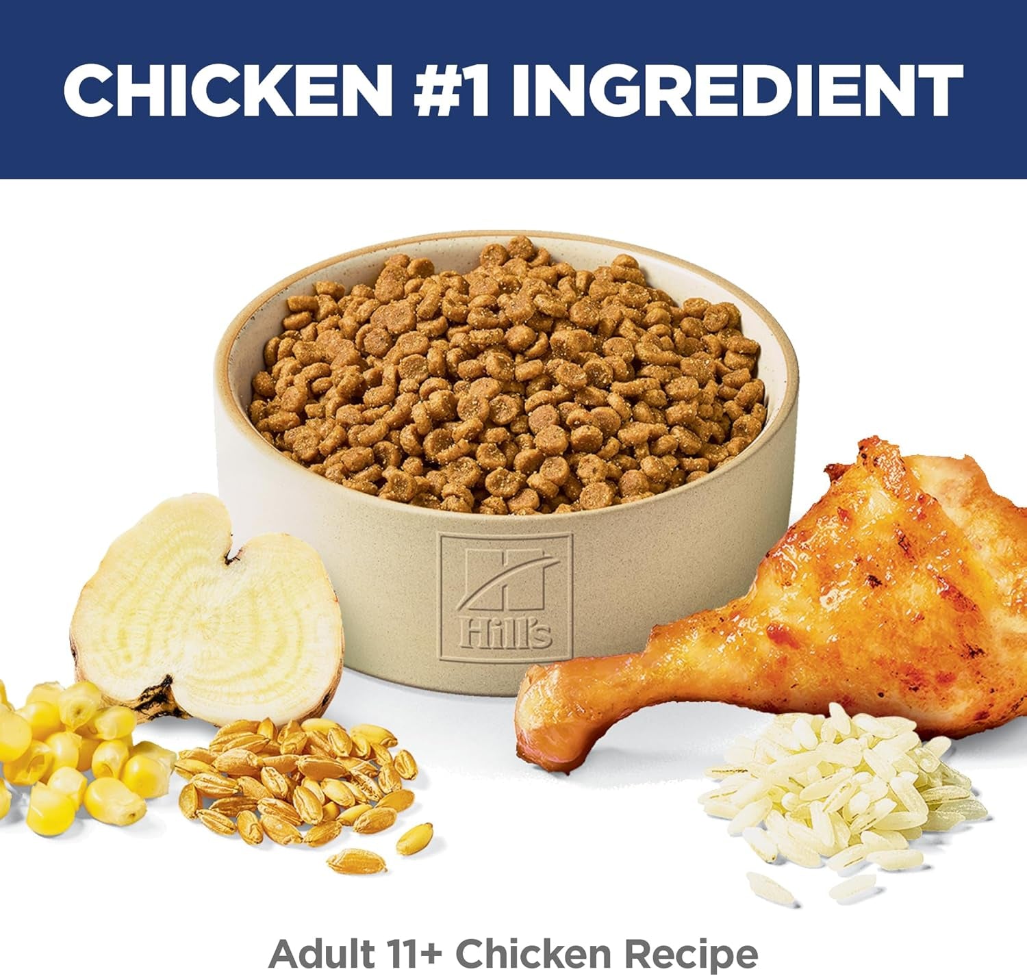 Adult 11+, Senior Adult 11+ Premium Nutrition, Dry Cat Food, Chicken Recipe, 3.5 Lb Bag