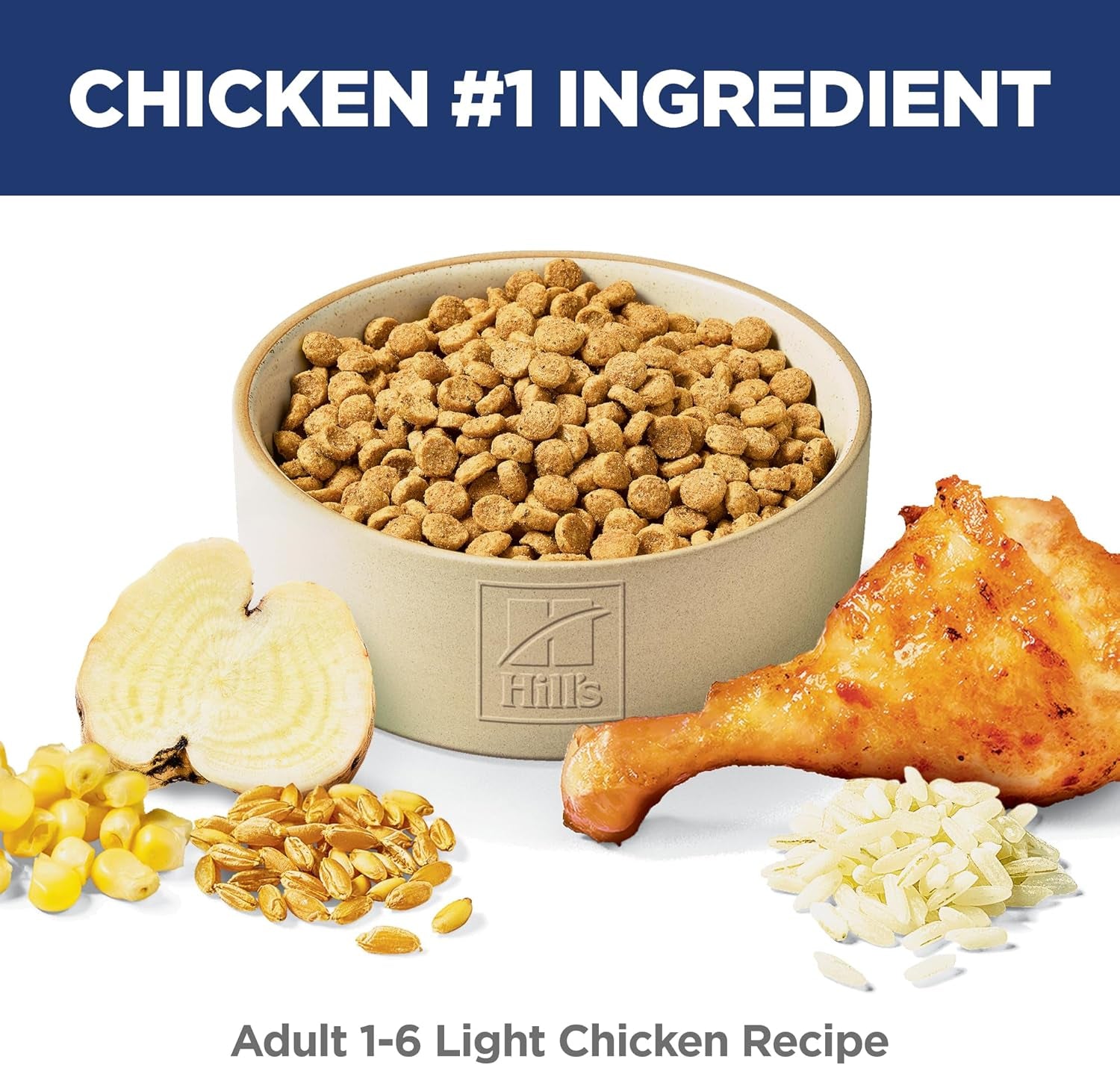 Light, Adult 1-6, Weight Management Support, Dry Cat Food, Chicken Recipe, 7 Lb Bag