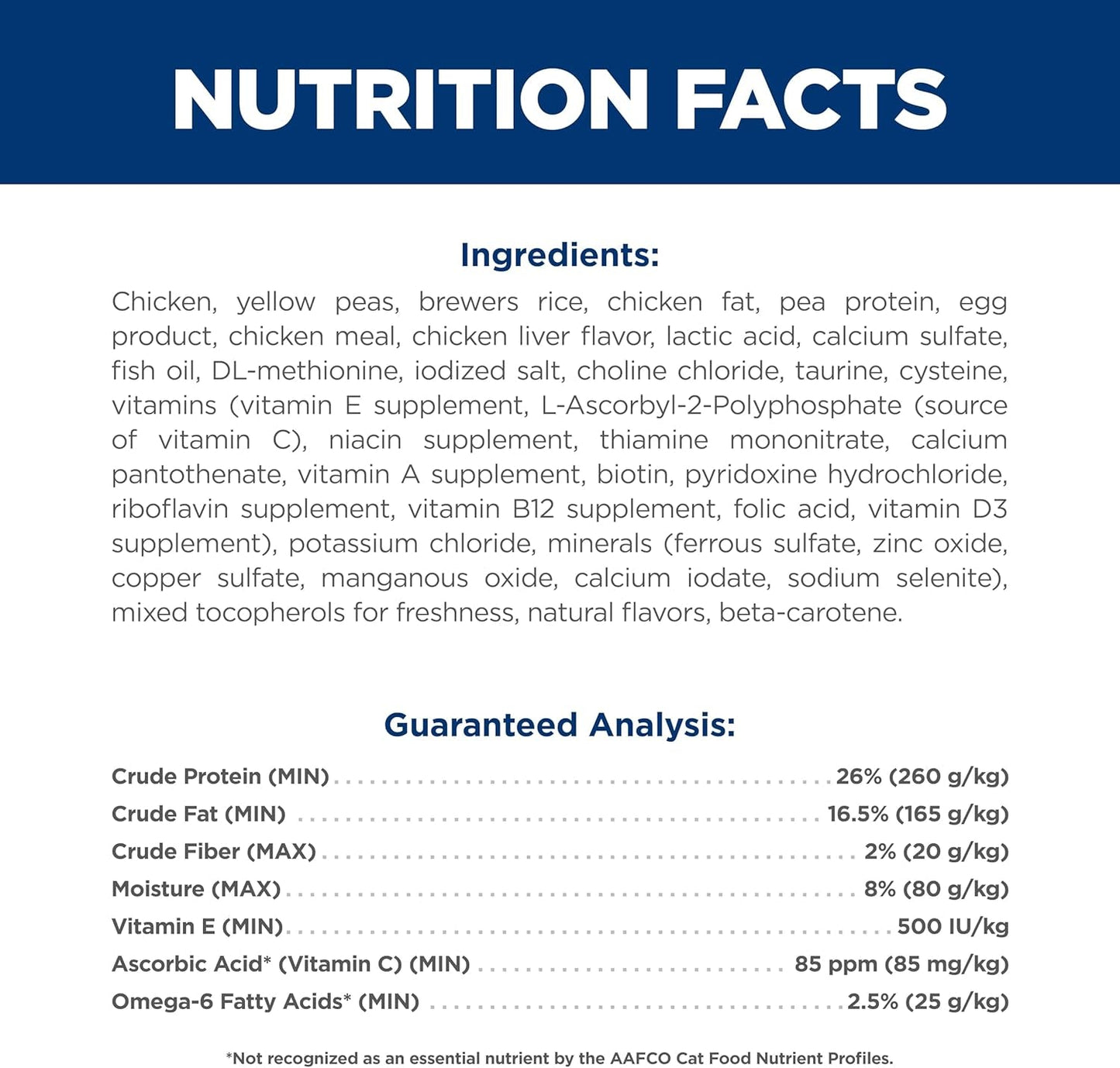 Adult 1-6, Adult 1-6 Premium Nutrition, Dry Cat Food, No Corn, Wheat, Soy Chicken & Brown Rice Recipe, 7 Lb Bag