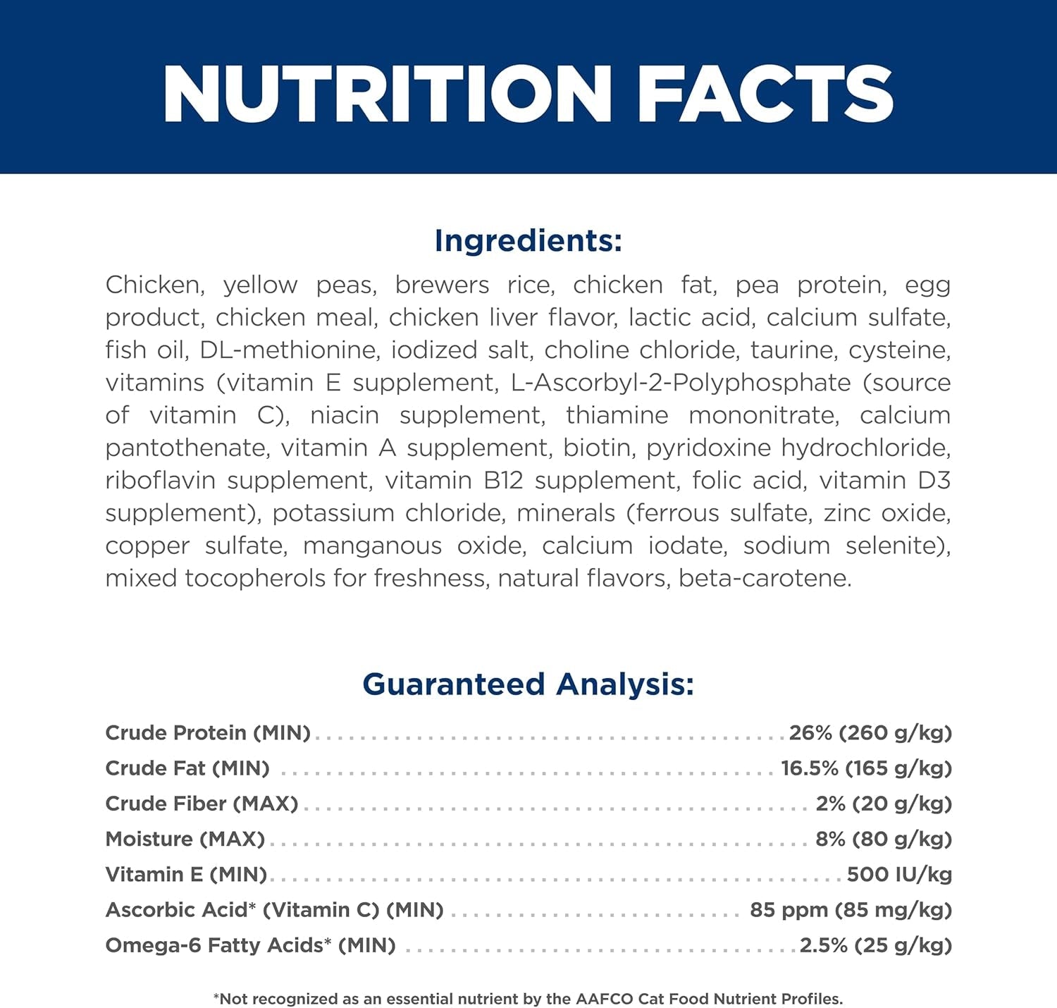 Adult 1-6, Adult 1-6 Premium Nutrition, Dry Cat Food, No Corn, Wheat, Soy Chicken & Brown Rice Recipe, 7 Lb Bag