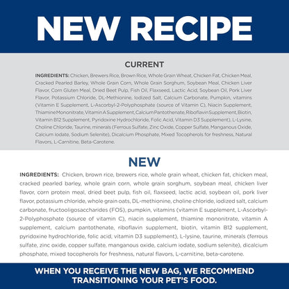 Small & Mini, Senior Adult 11+, Small & Mini Breeds Senior Premium Nutrition, Dry Dog Food, Chicken, Brown Rice & Barley, 15.5 Lb Bag