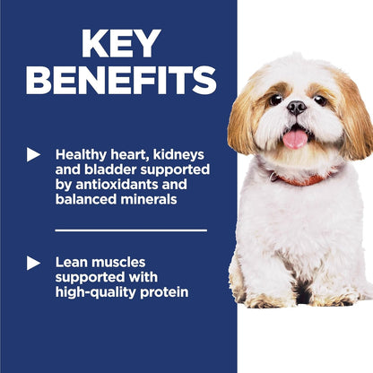 Adult 7+, Senior Adult 7+ Premium Nutrition, Small Kibble, Dry Dog Food, Chicken, Brown Rice, & Barley, 15 Lb Bag