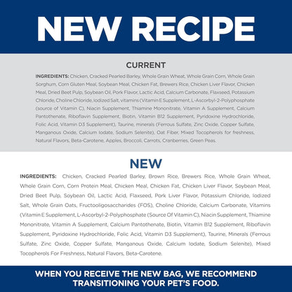 Large Breed Adult Dry Dog Food 1-5, Quality Protein for Joint Support & Lean Muscles, Chicken & Barley, 35 Lb. Bag