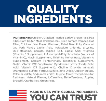 Perfect Weight, Adult 1-6, Weight Management Support, Small Kibble, Dry Dog Food, Chicken Recipe, 25 Lb Bag