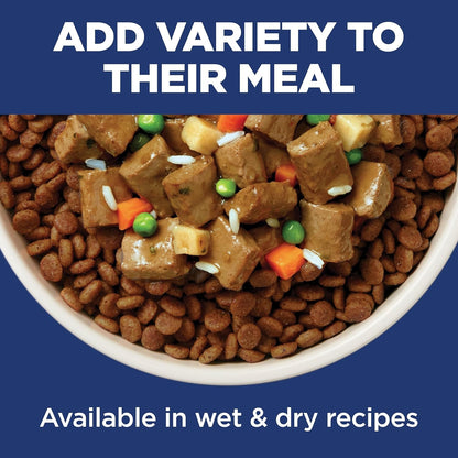 Small & Mini, Senior Adult 7+, Small & Mini Breeds Senior Premium Nutrition, Dry Dog Food, Chicken, Brown Rice, & Barley, 15.5 Lb Bag