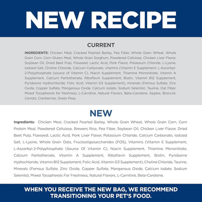 Light , Adult 1-6, Weight Management Support, Small Kibble, Dry Dog Food, Chicken & Barley, 5 Lb Bag