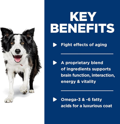 Senior Vitality Adult 7+ Wet Dog Food, Chicken & Vegetable Stew, 12.5 Oz. Cans, 12-Pack