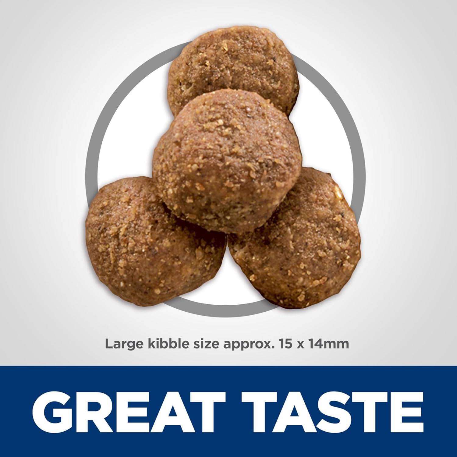 Large Breed Senior Dry Dog Food Adult 6+, Quality Protein for Joint Support & Lean Muscles, Chicken Recipe, 15 Lb. Bag