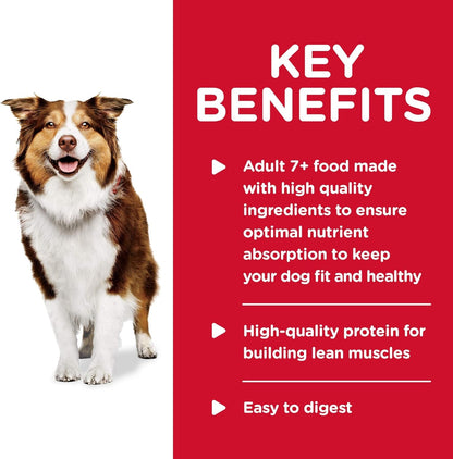 Healthy Cuisine, Senior Adult 7+, Senior Premium Nutrition, Wet Dog Food, Roasted Chicken, Carrots & Spinach Stew, 12.5 Oz Can, Case of 12