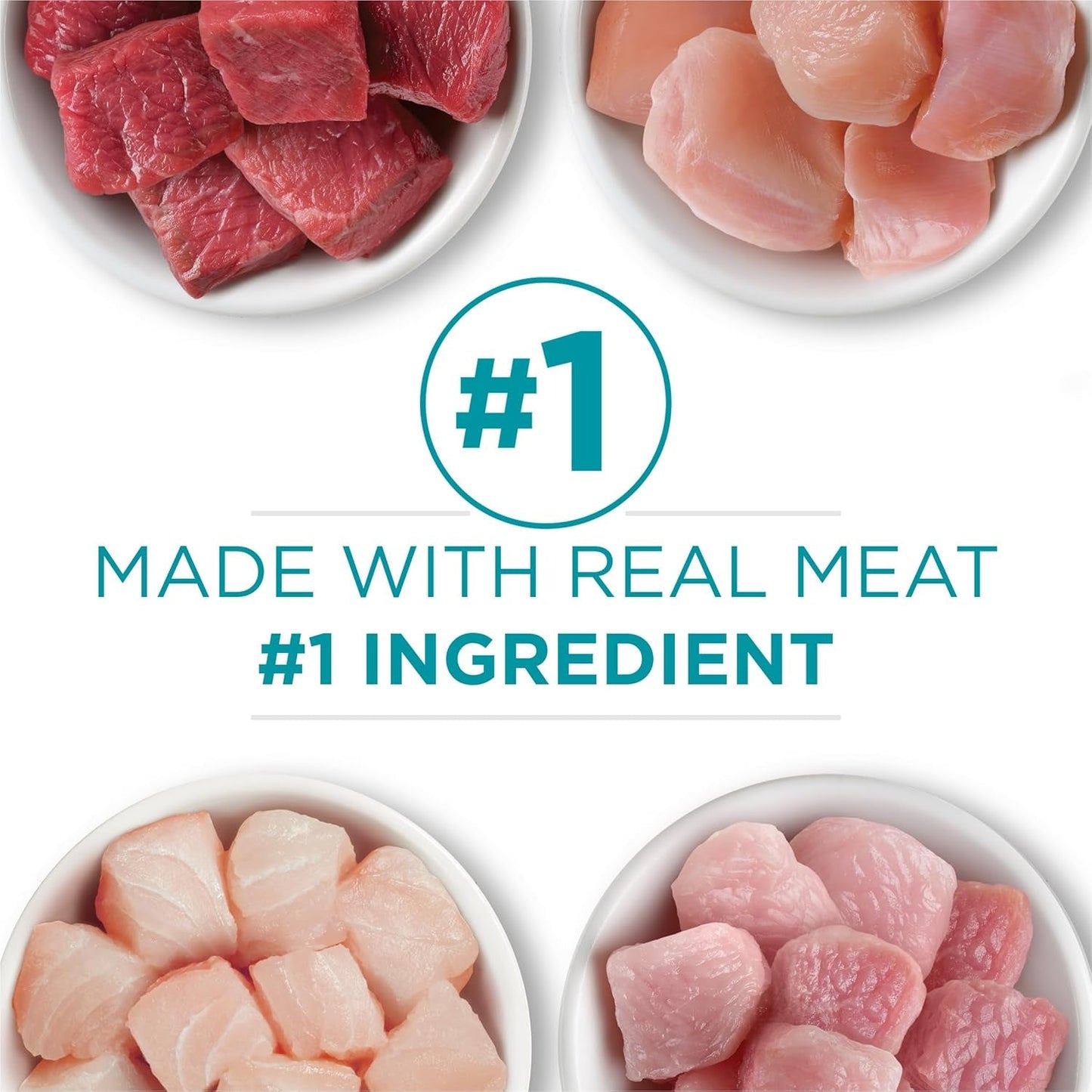 High Protein, Grain Free Pate Wet Cat Food Variety Pack, Grain Free Formula - (Pack of 24) 3 Oz. Cans