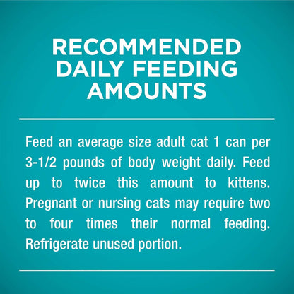 High Protein, Grain Free Pate Wet Cat Food Variety Pack, Grain Free Formula - (Pack of 24) 3 Oz. Cans