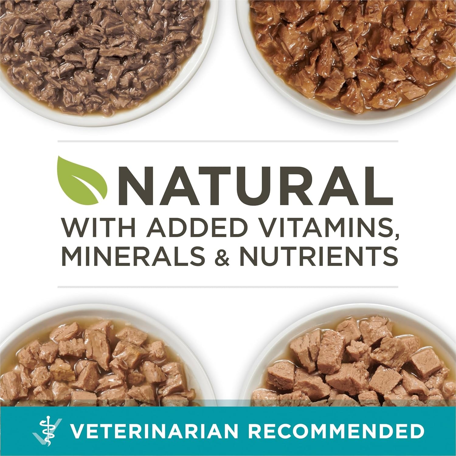 Natural, High Protein Cat Food Variety Pack, Chicken, Tuna, Salmon and Trout Recipes - (Pack of 24) 3 Oz. Cans