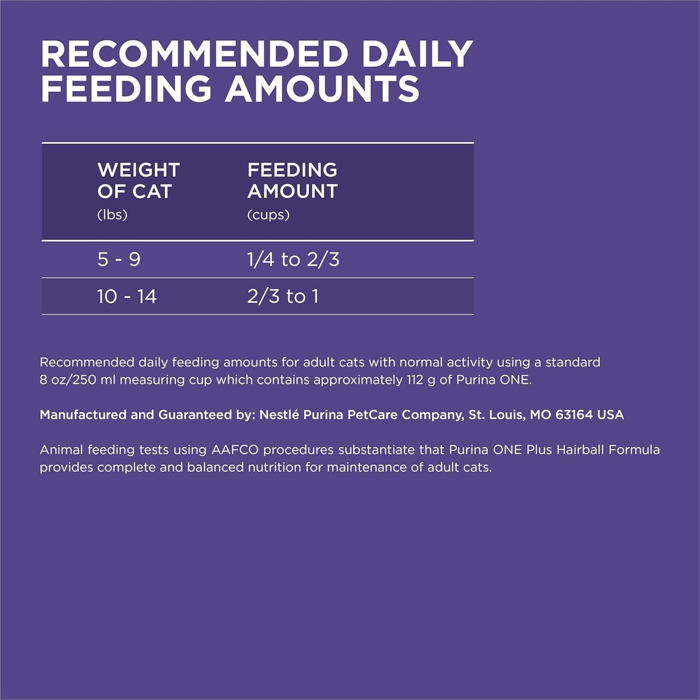 Natural Cat Food for Hairball Control, +PLUS Hairball Formula - 16 Lb. Bag