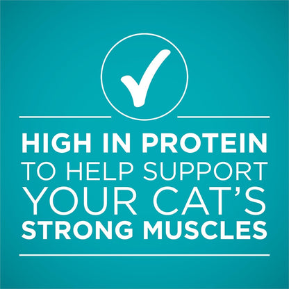 Natural, High Protein Cat Food, Chicken and Salmon Recipe in Sauce - (Pack of 24) 3 Oz. Pull-Top Cans