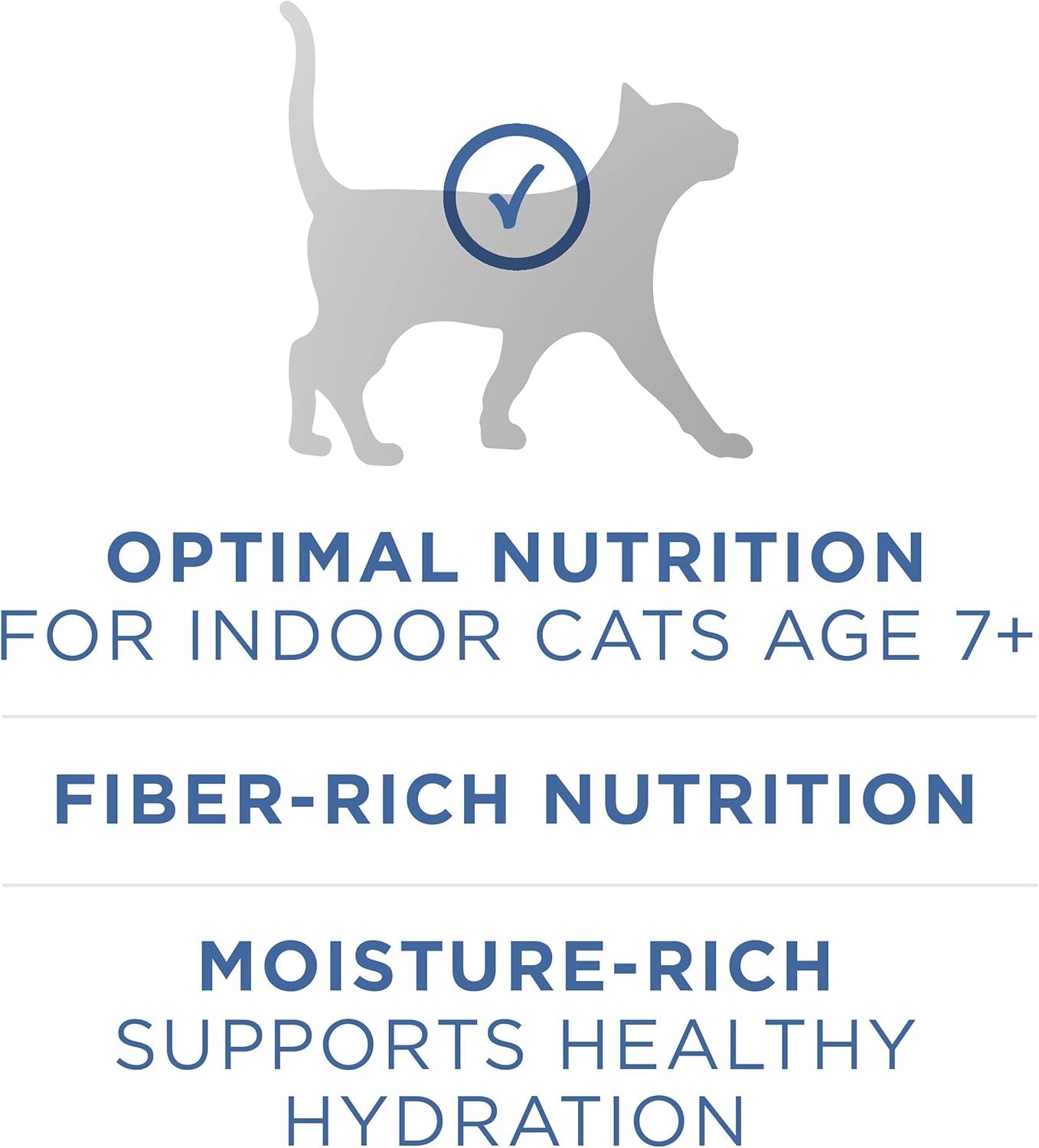 Grain Free, Natural Senior Pate Wet Cat Food, Vibrant Maturity 7+ Chicken & Ocean Whitefish Recipe - (Pack of 24) 3 Oz. Pull-Top Cans