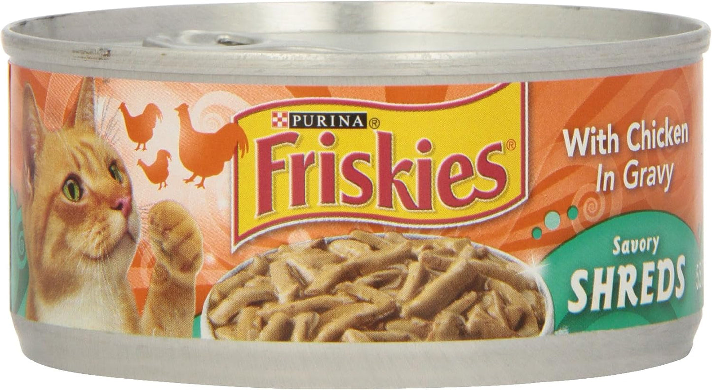 Wet Cat Food, Meaty Bitsvariety Pack, (24) 5.5 Oz Cans