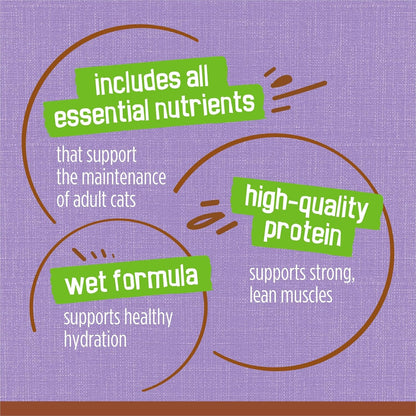 Purina  Wet Cat Food Pate with Turkey in Savory Gravy - Extra Gravy (Pack of 24) 5.5 Oz. Cans