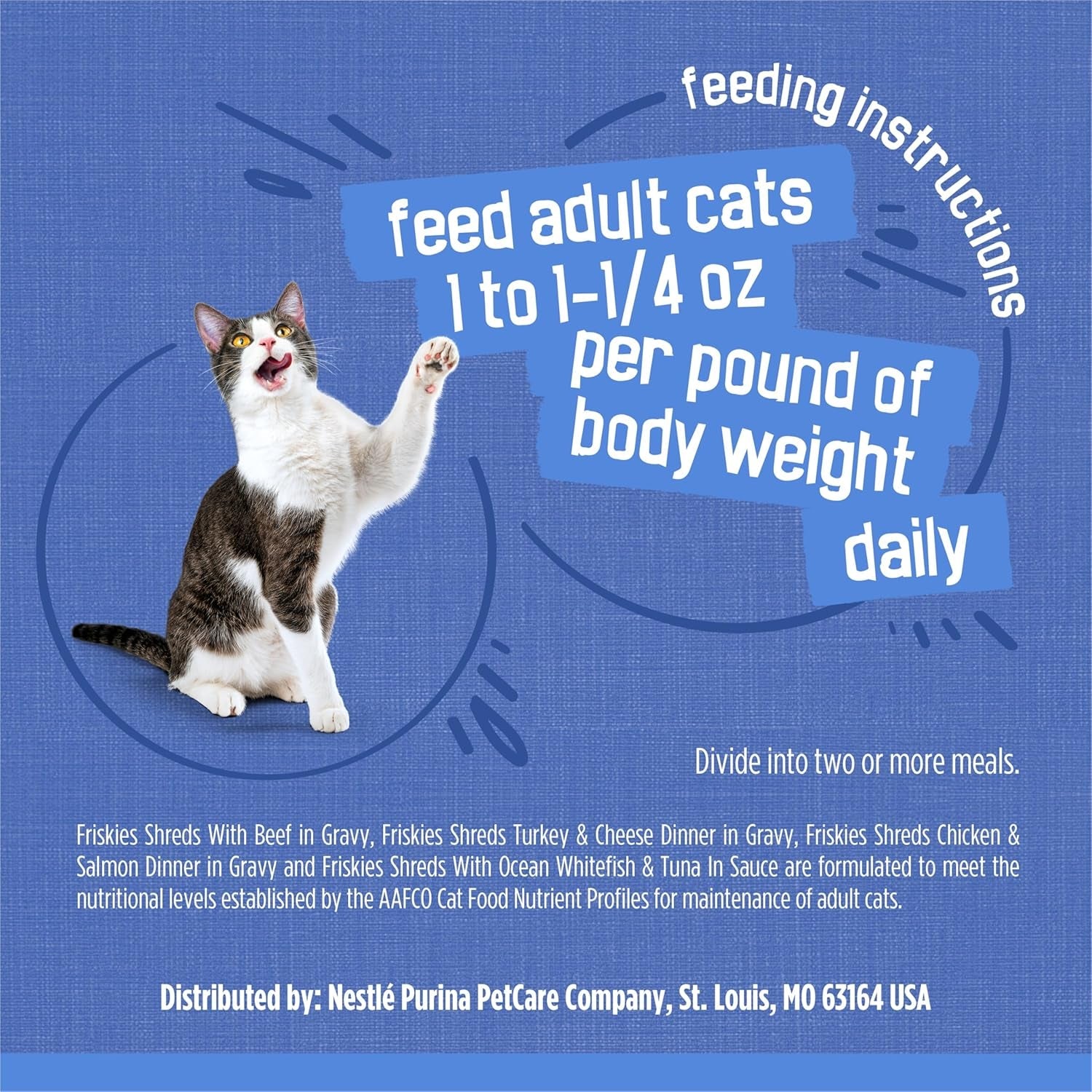 Purina  Wet Cat Food Variety Pack, Shreds with Beef, Turkey and Cheese Dinner, Chicken and Salmon Dinner, and with Ocean Whitefish and Tuna - (Pack of 40) 5.5 Oz. Cans