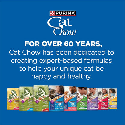 Complete High Protein Dry Cat Food with Real Chicken - (Pack of 4) 3.15 Lb. Bags