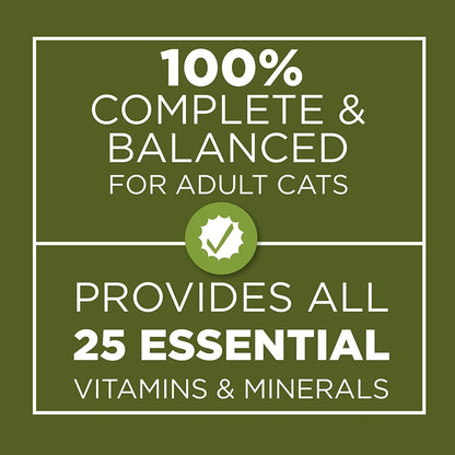 Naturals Dry Cat Food, Indoor with Real Chicken & Turkey, 3.15 Lb Bag