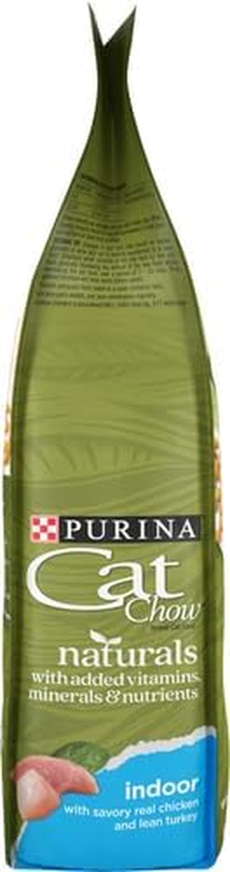 Naturals Dry Cat Food, Indoor with Real Chicken & Turkey, 3.15 Lb Bag