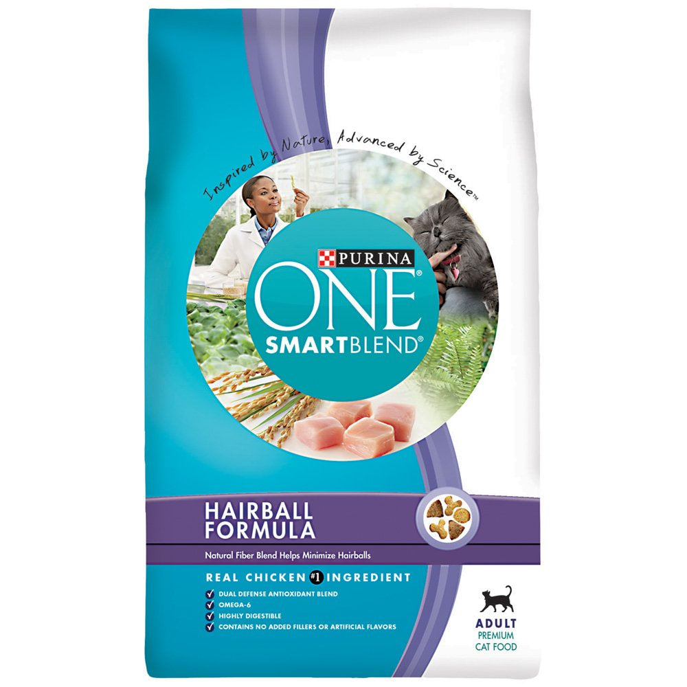ONE Purina Dry Cat Hairball Formula Food, 7 Pound