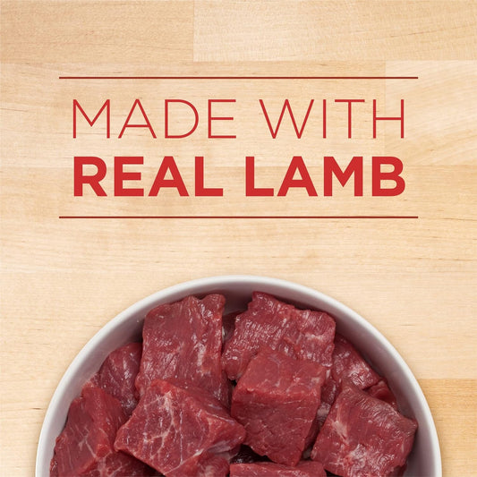 plus Wet Puppy Food Classic Ground Healthy Puppy Lamb and Long Grain Rice Entree - (Pack of 12) 13 Oz. Cans