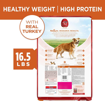 plus Healthy Weight High-Protein Dog Food Dry Formula - 16.5 Lb. Bag